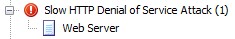 Slow HTTP Denial of Service Attack Alert